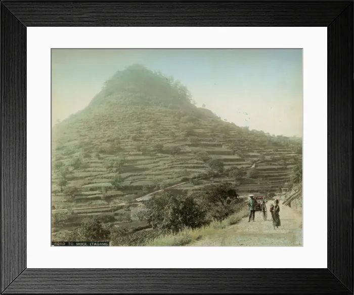 Framed Print : Road To Tagami Framed Print : Road To Tagami