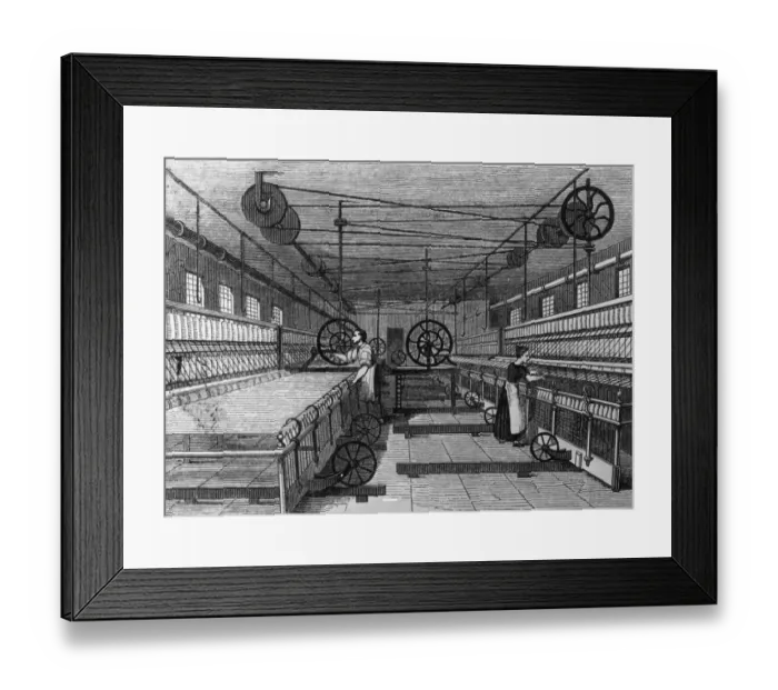 Framed Print : Cotton Mill Framed Print : Cotton Mill