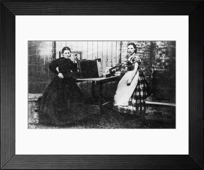 Framed Print : Match Workers Framed Print : Match Workers