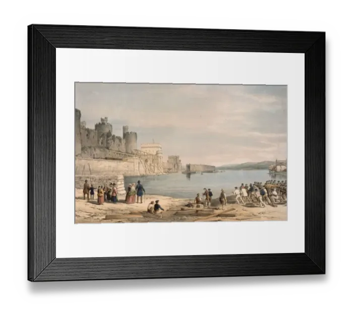 Framed Print : Conway Bridge Framed Print : Conway Bridge