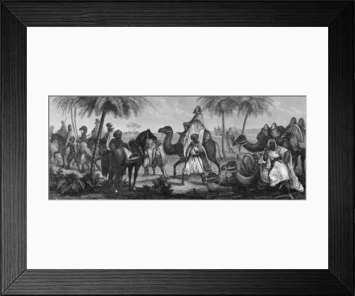 Framed Print : Arabian Caravan Framed Print : Arabian Caravan