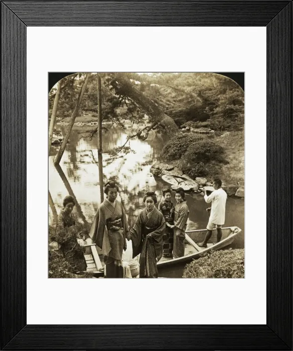 Framed Print : Japanese Boat Trip Framed Print : Japanese Boat Trip