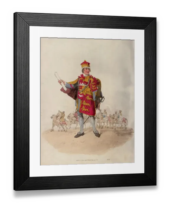 Framed Print : Royal Herald Framed Print : Royal Herald
