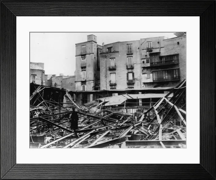 Framed Print : Ruined Building Framed Print : Ruined Building