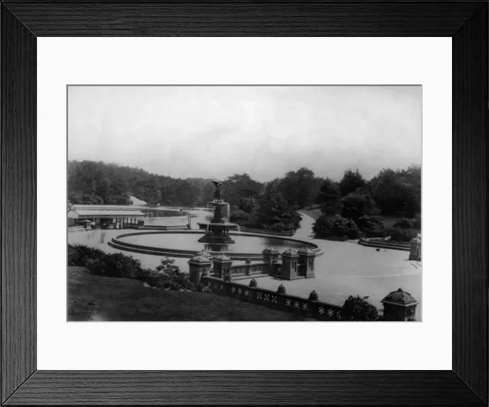 Framed Print : Bethesda Fountain