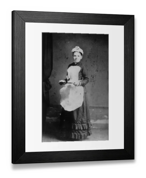 Framed Print : Lady-Helps Framed Print : Lady-Helps
