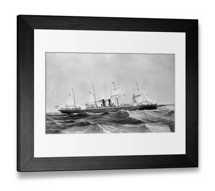Framed Print : SS Victoria Framed Print : SS Victoria