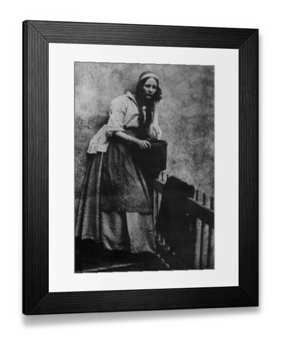 Framed Print : Serving Wench
