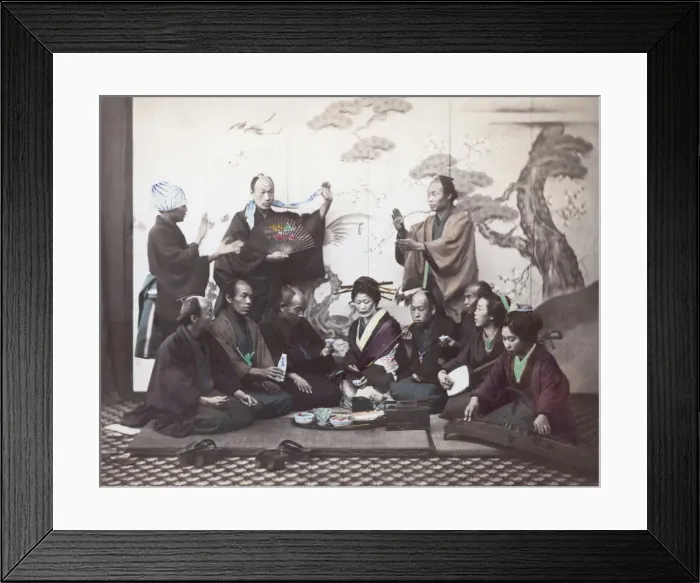 Framed Print : A Social Meal Framed Print : A Social Meal