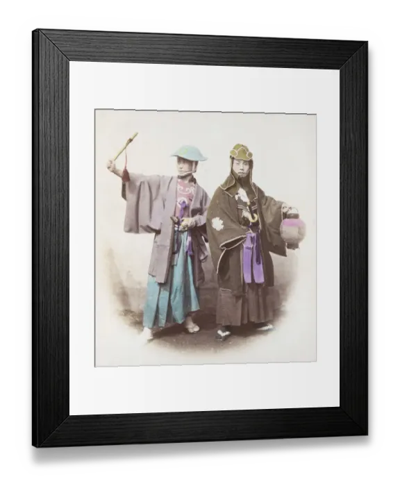 Framed Print : Samurai Firemen Framed Print : Samurai Firemen