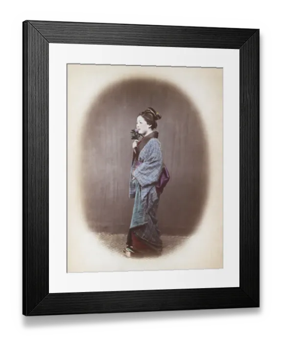 Framed Print : Japanese Lady Framed Print : Japanese Lady