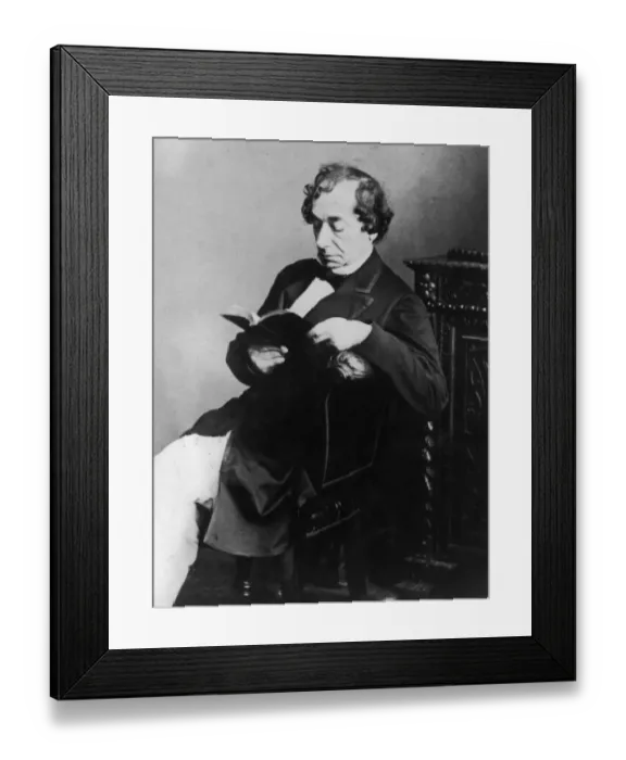 Framed Print : Benjamin Disraeli Framed Print : Benjamin Disraeli
