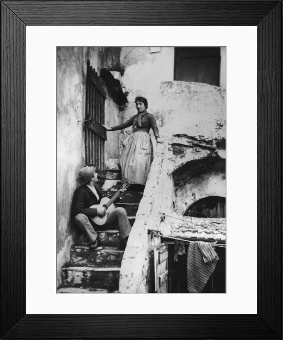 Framed Print : Romantic Meeting Framed Print : Romantic Meeting