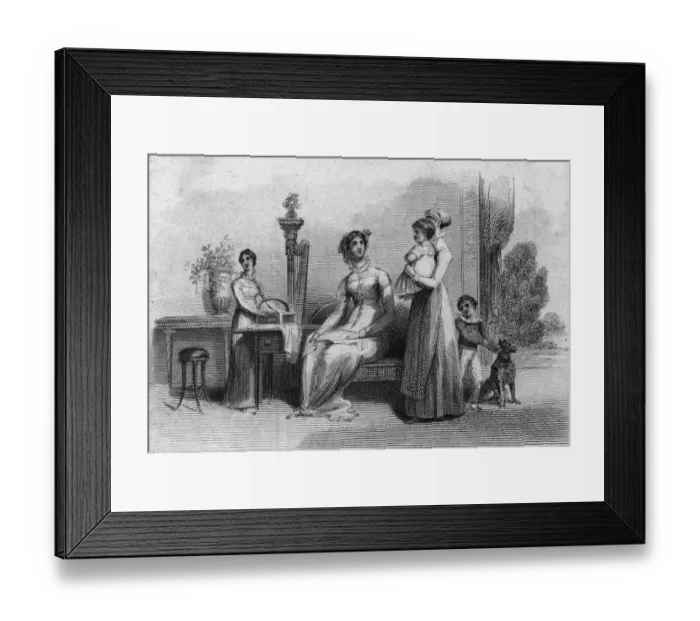Framed Print : Ladies Of Leisure Framed Print : Ladies Of Leisure