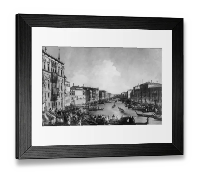 Framed Print : Grand Canal Regatta