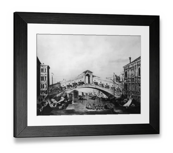 Framed Print : Rialto Bridge Framed Print : Rialto Bridge