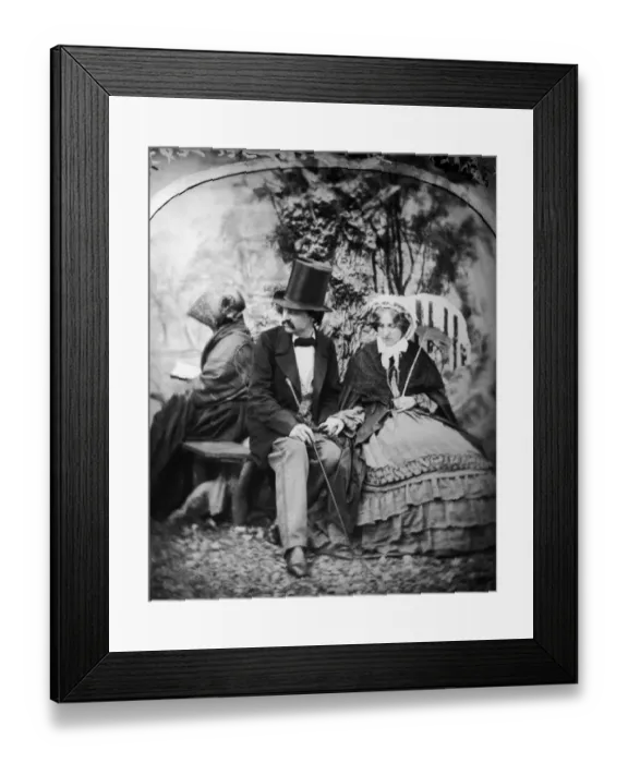 Framed Print : Courting Victorians Framed Print : Courting Victorians