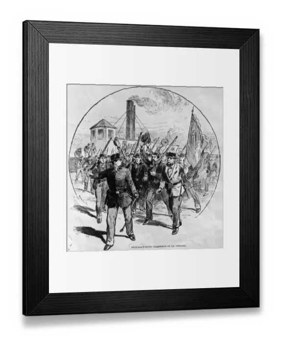 Framed Print : Fenian Raids Framed Print : Fenian Raids