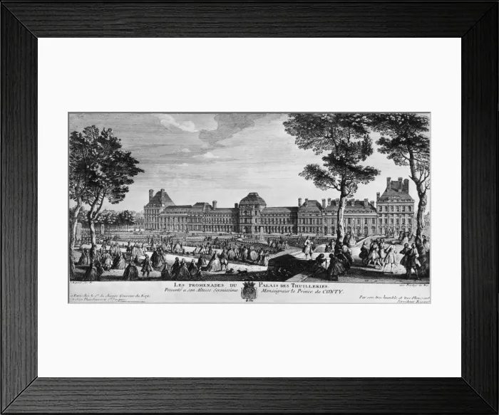 Framed Print : Tuileries Palace Framed Print : Tuileries Palace