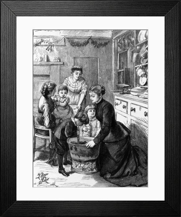 Framed Print : Stir The Pudding Framed Print : Stir The Pudding