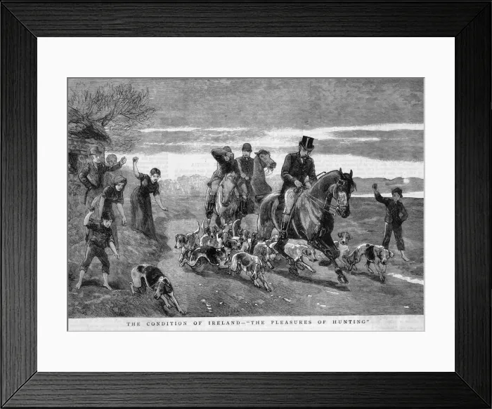 Framed Print : Hunting Pleasures