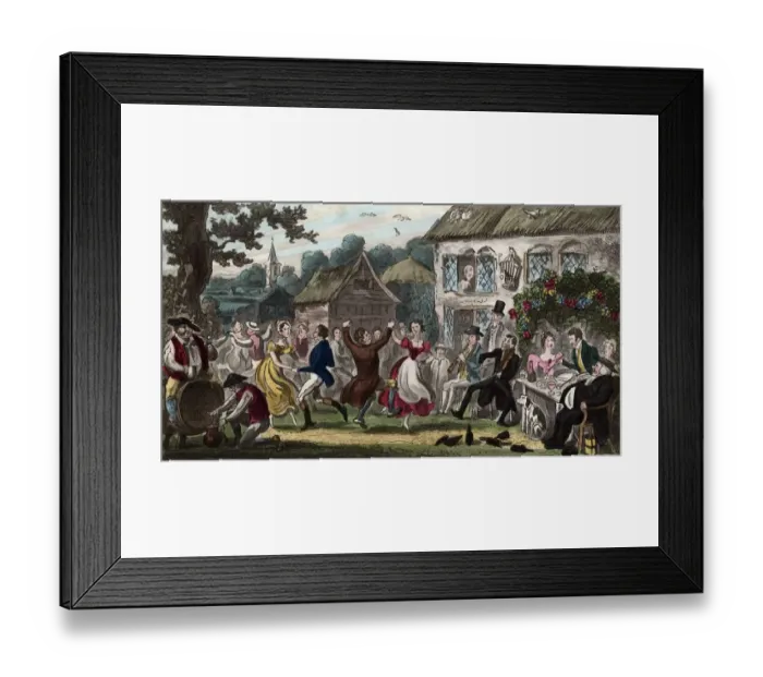 Framed Print : Country Wedding Framed Print : Country Wedding