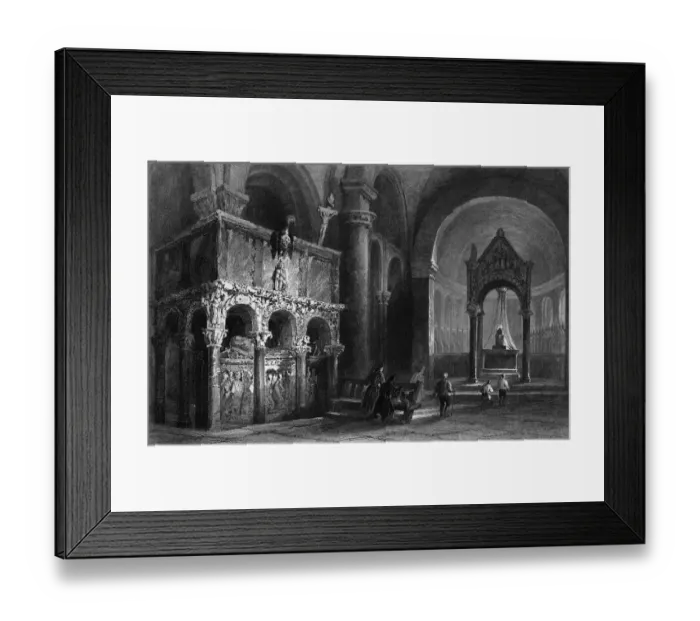 Framed Print : Saint Ambrose Framed Print : Saint Ambrose
