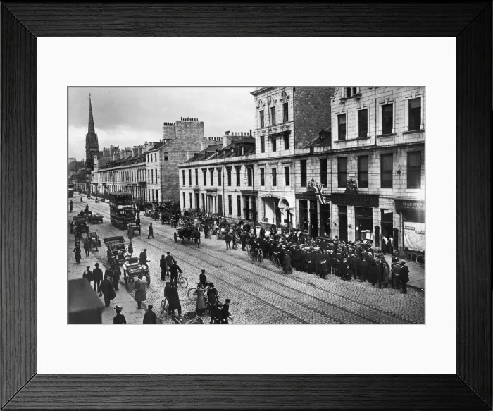 Framed Print : Street In Inverness Framed Print : Street In Inverness