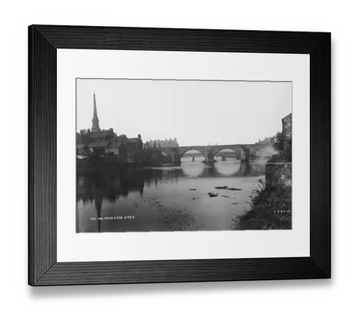 Framed Print : Twa Brigs O Ayr Framed Print : Twa Brigs O Ayr
