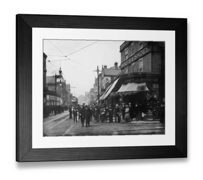 Framed Print : High Street West Framed Print : High Street West