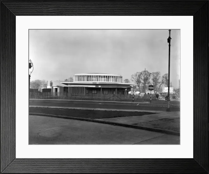 Framed Print : Hangar Lane Station Framed Print : Hangar Lane Station
