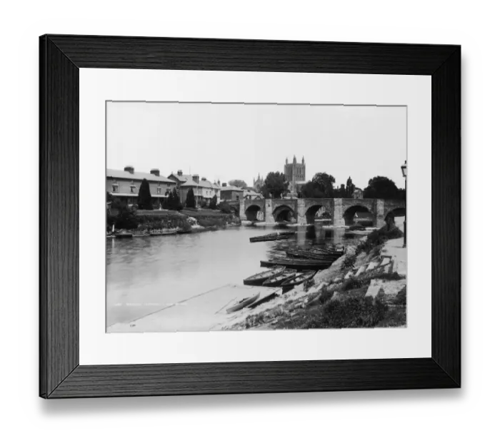 Framed Print : Wye Bridge Framed Print : Wye Bridge