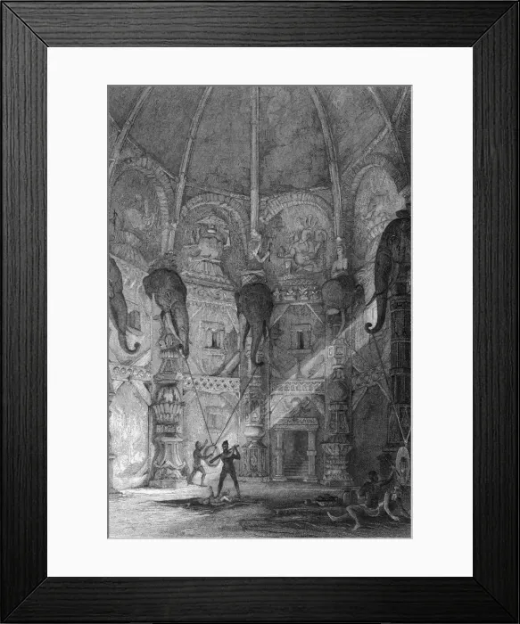 Framed Print : Hindu Temple Framed Print : Hindu Temple