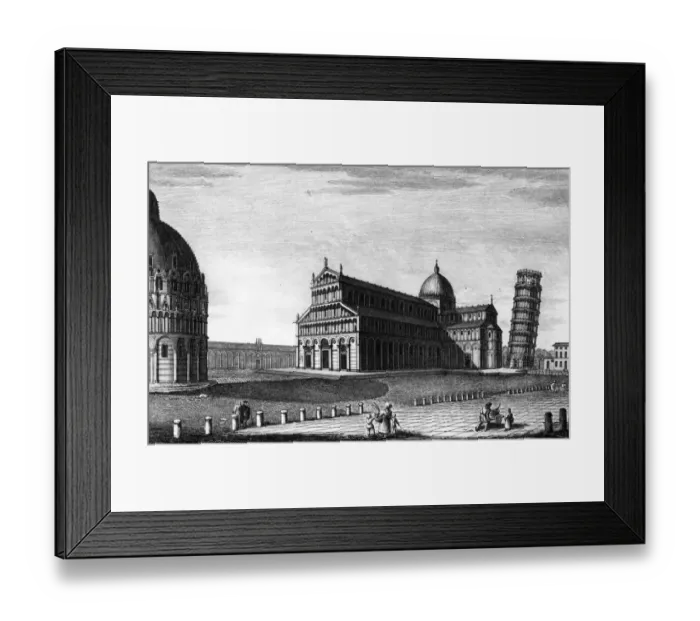 Framed Print : Buildings Of Pisa Framed Print : Buildings Of Pisa