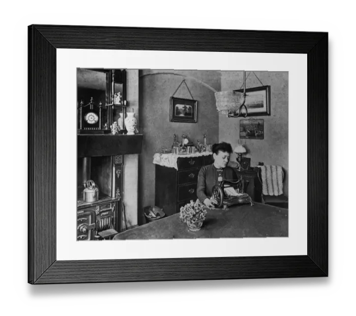 Framed Print : Home Sewing Framed Print : Home Sewing