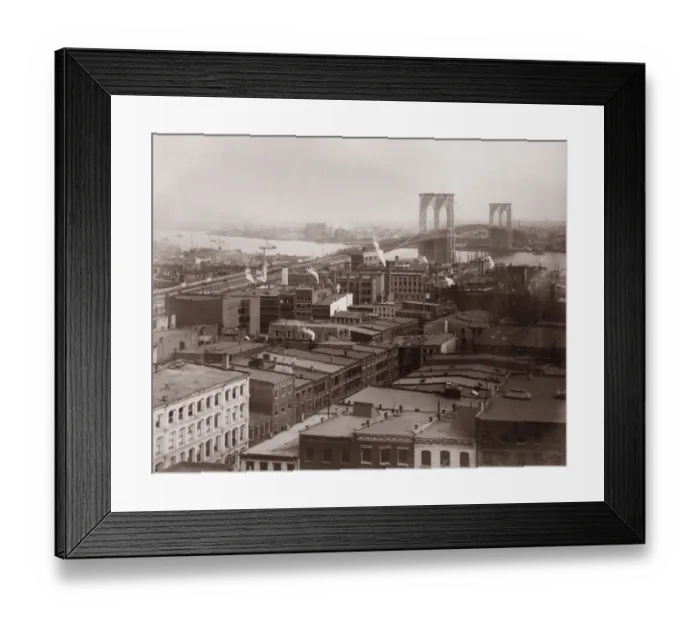 Framed Print : Brooklyn Bridge Framed Print : Brooklyn Bridge