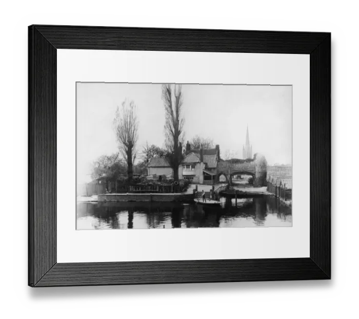 Framed Print : Pulls Ferry Framed Print : Pulls Ferry