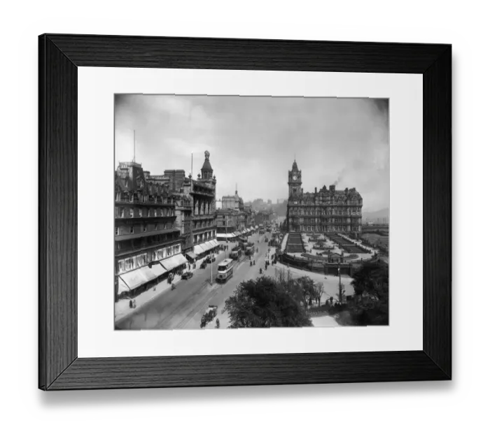 Framed Print : Princes Street Framed Print : Princes Street