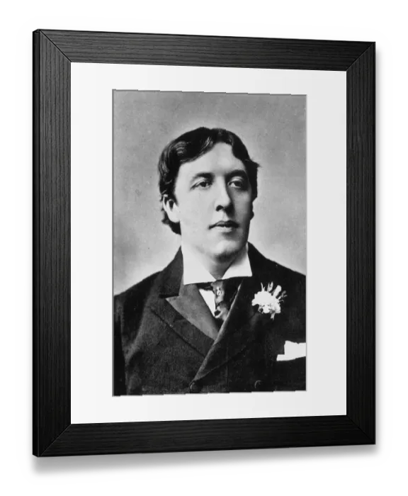 Framed Print : Oscar Wilde Framed Print : Oscar Wilde