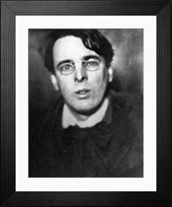 Framed Print : W B Yeats. 24th January 1908: Irish poet, dramatist, mystic, Nobel laureate Framed Print : W B Yeats. 24th January 1908: Irish poet, dramatist, mystic, Nobel laureate