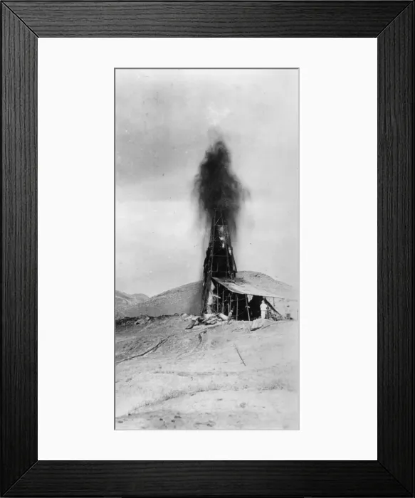 Framed Print : Discovering Oil Framed Print : Discovering Oil