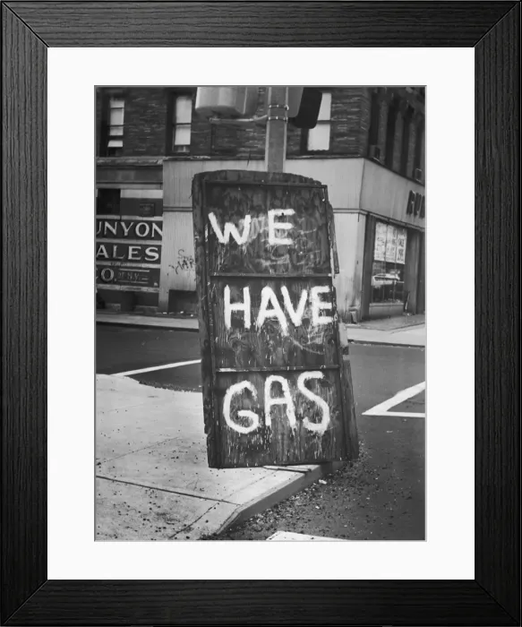 Framed Print : We Have Gas Framed Print : We Have Gas