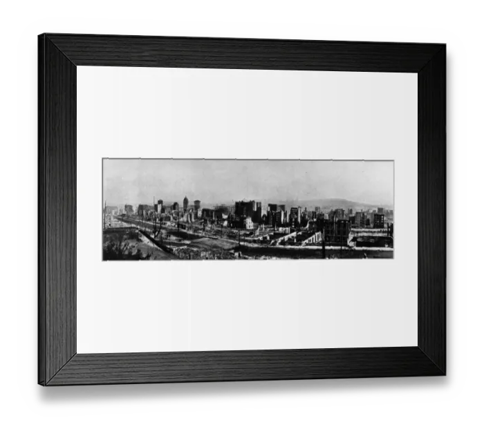 Framed Print : Ruins Of City Framed Print : Ruins Of City