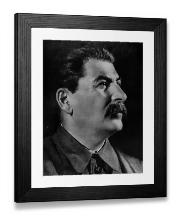 Framed Print : Stalin. circa 1945: Russian leader, Josef Stalin Framed Print : Stalin. circa 1945: Russian leader, Josef Stalin