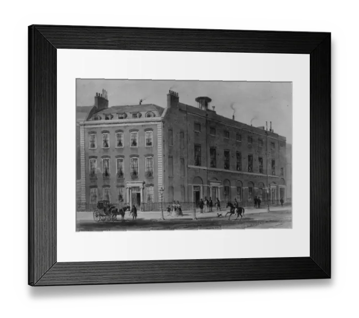 Framed Print : Hanover Square Framed Print : Hanover Square