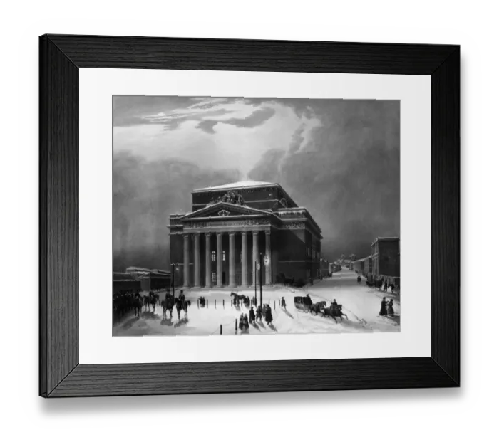Framed Print : Moscow Theatre Framed Print : Moscow Theatre