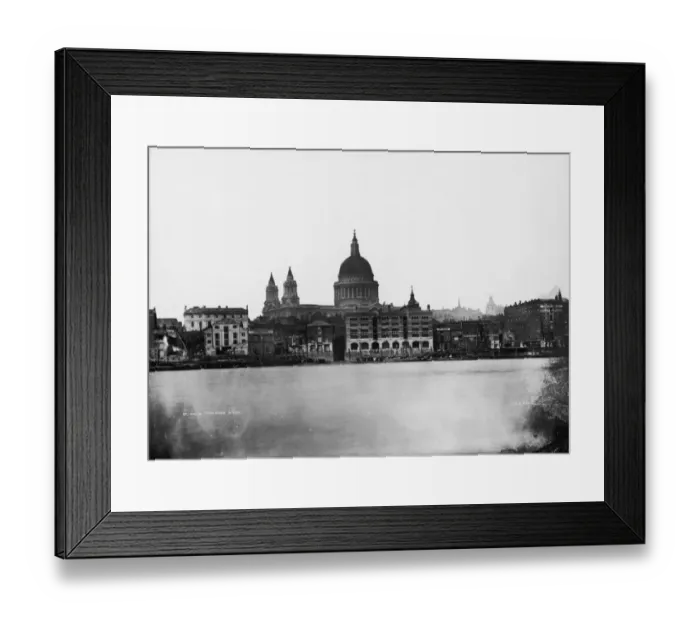 Framed Print : St Pauls From River Framed Print : St Pauls From River
