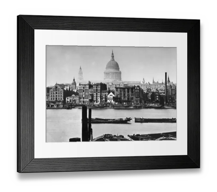 Framed Print : St Pauls Across The River Framed Print : St Pauls Across The River