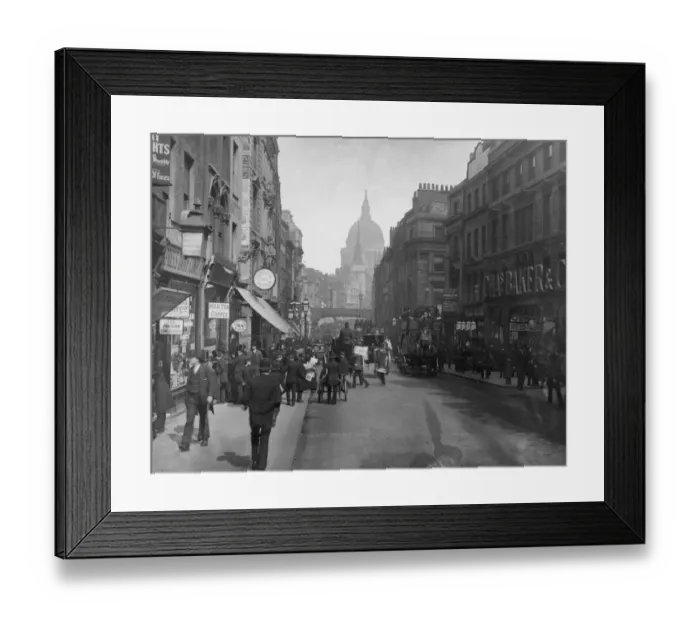 Framed Print : Fleet Street Framed Print : Fleet Street