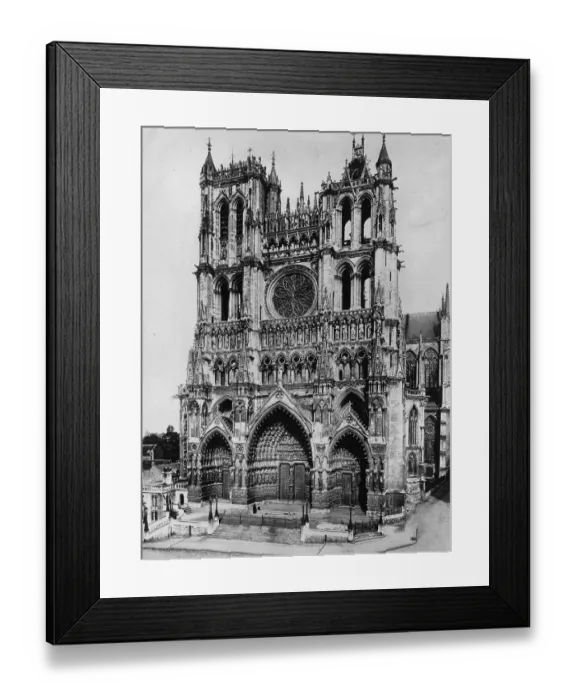 Framed Print : Amiens Cathedral Framed Print : Amiens Cathedral